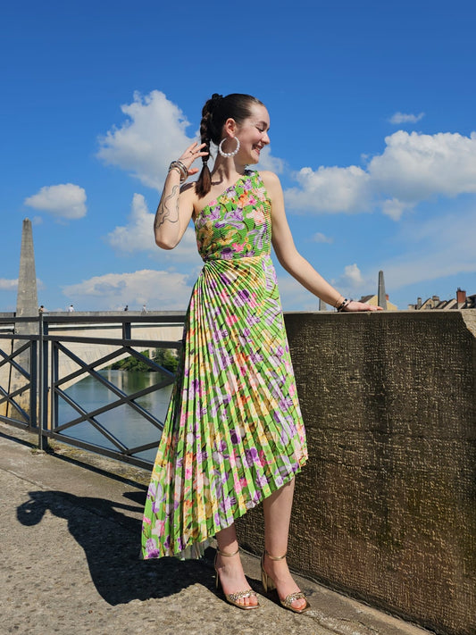 Robe asymétrique Charlotte